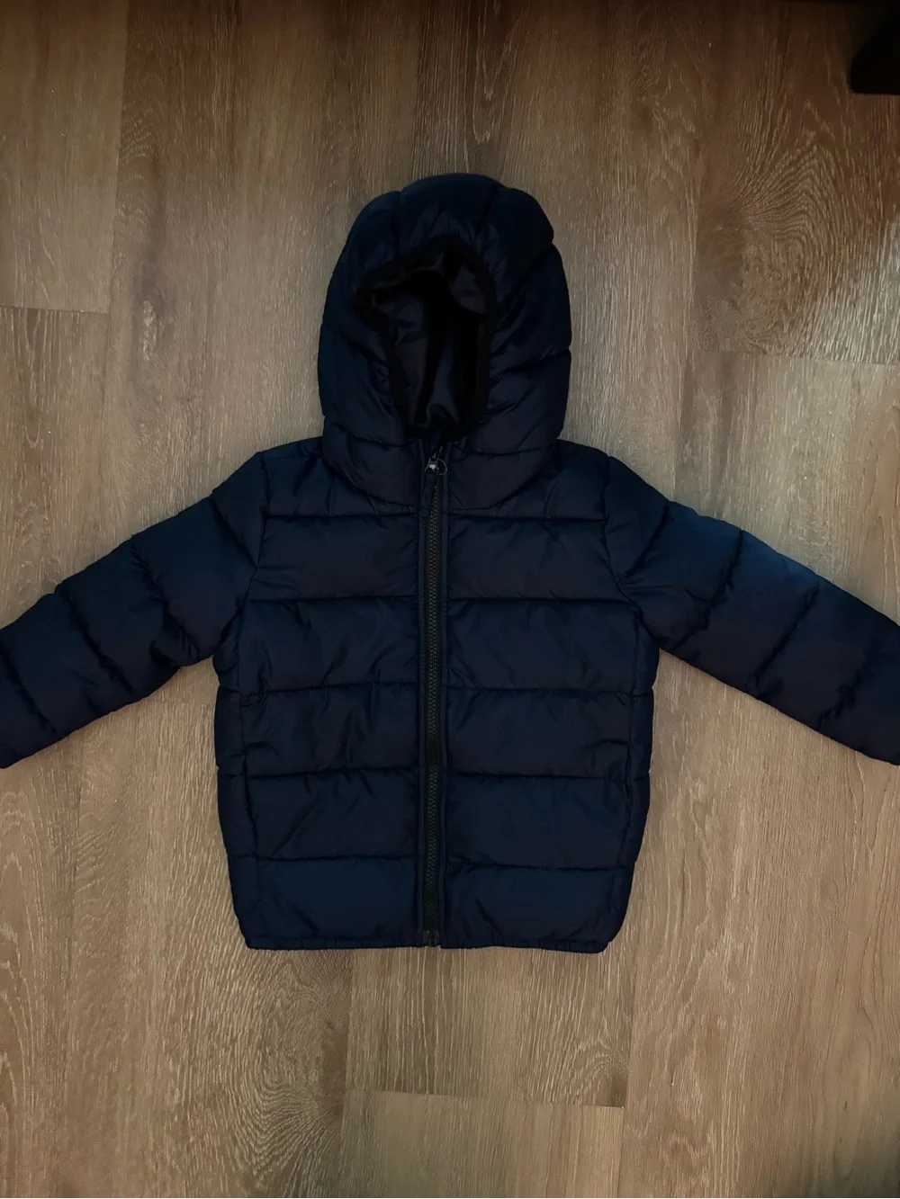 The Children's Place Navy Hooded Puffer Jacket